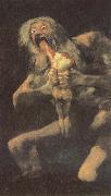 Francisco de goya y Lucientes Saturn devours harm released one of its chin- oil on canvas